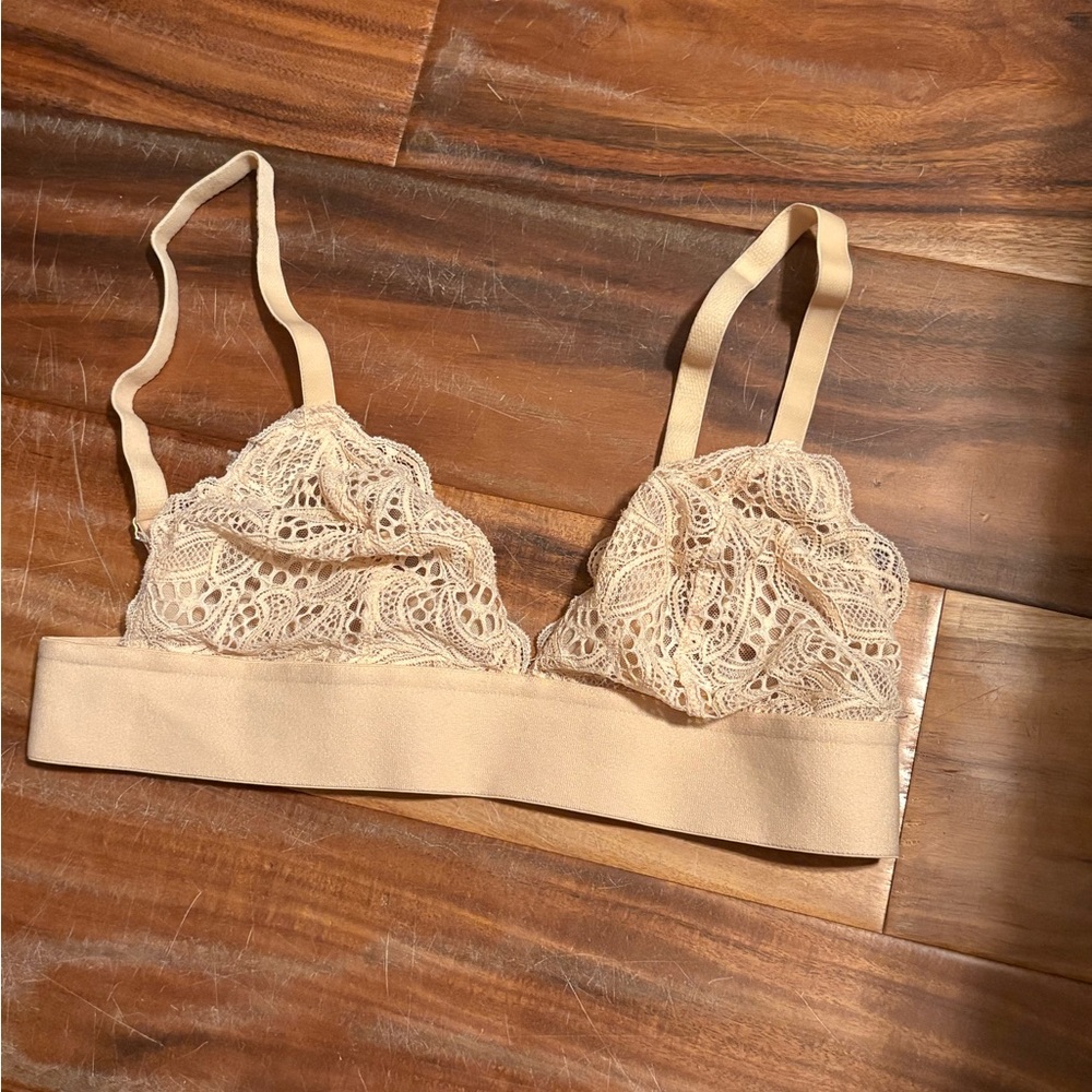 Lively Lace Bralette Medium Nude Wireless Bra All You Lively (0638)
